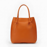 Tan Knotted Tote Bag